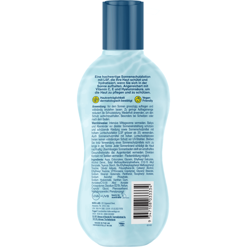 Bild: Australian Sands Hydratisierende Premium Sonnenlotion LSF 50 