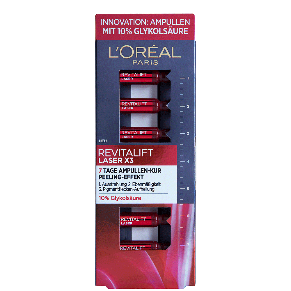 Bild: L'ORÉAL PARIS Revitalift Laser x3 Ampullen Kur 