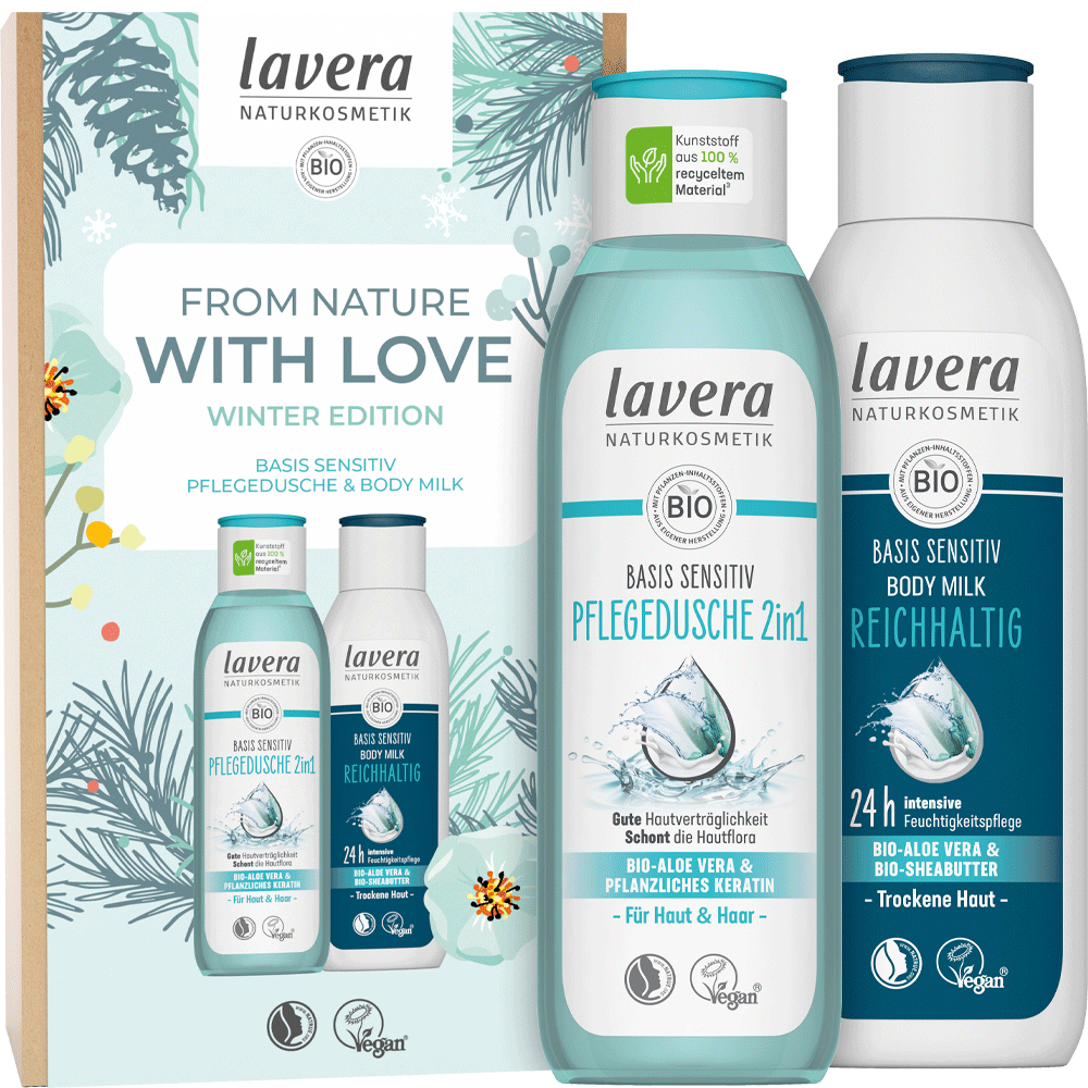 Bild: lavera Geschenkset from Nature with Love