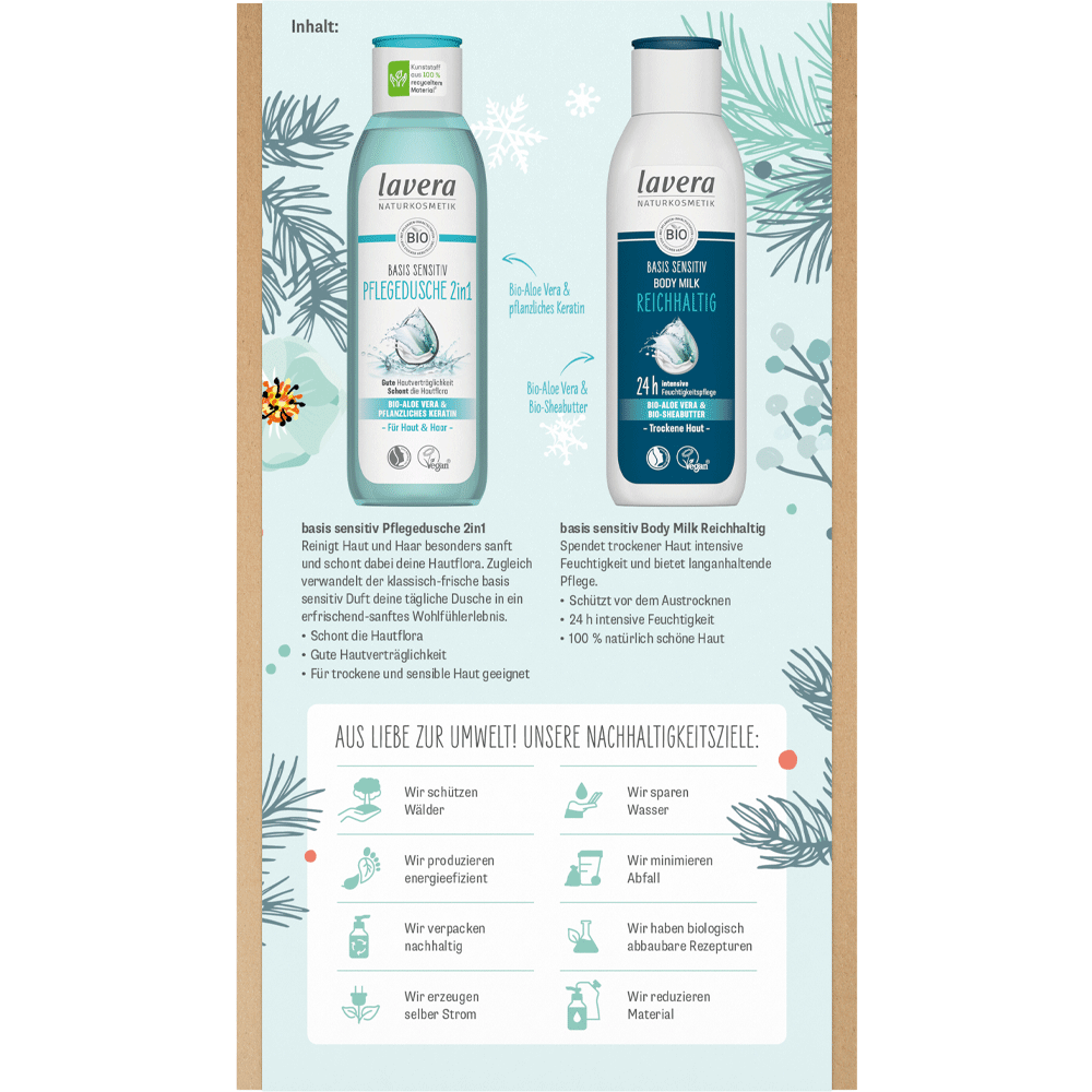 Bild: lavera Geschenkset from Nature with Love