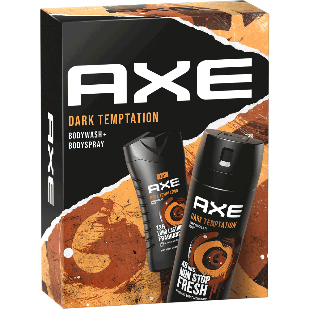Bild: AXE Dark Temptation Geschenkset mit Dusche & Deospray