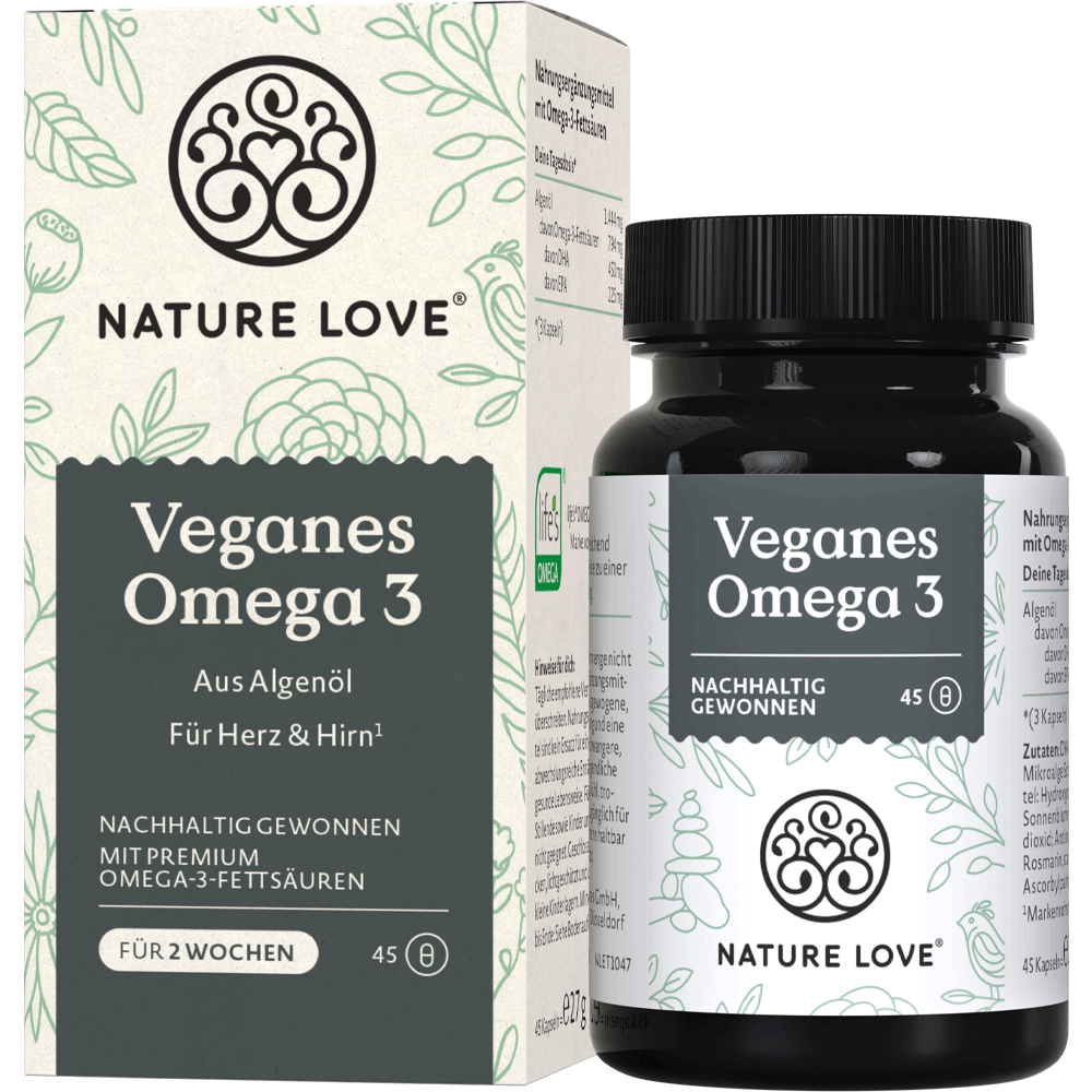 Bild: NATURE LOVE Veganes Omega 3