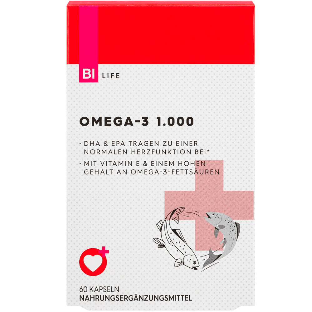 Bild: BI LIFE Omega 3 Fischöl