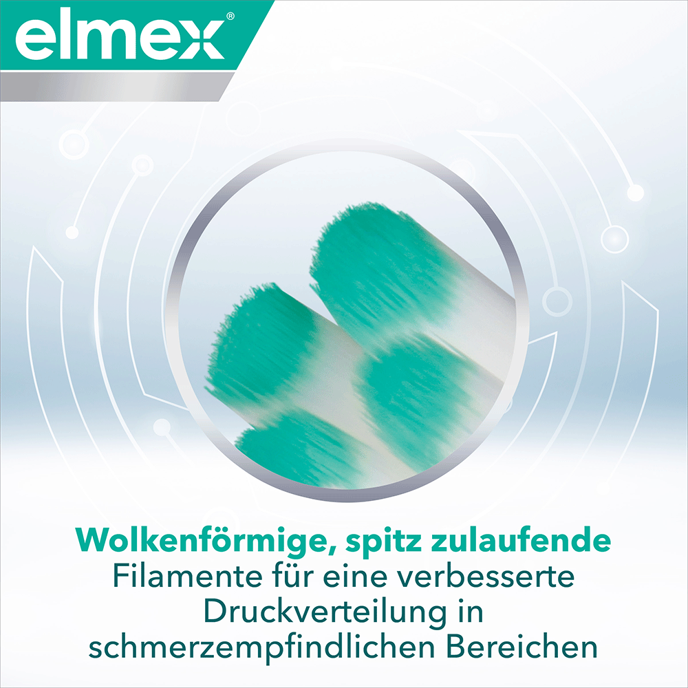 Bild: elmex Zahnbürste Expert Präzision Sensitive