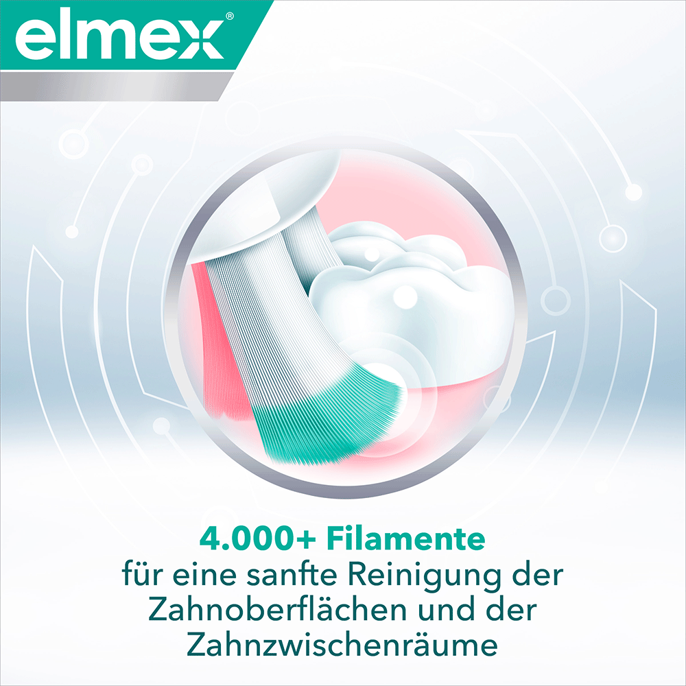 Bild: elmex Zahnbürste Expert Präzision Sensitive