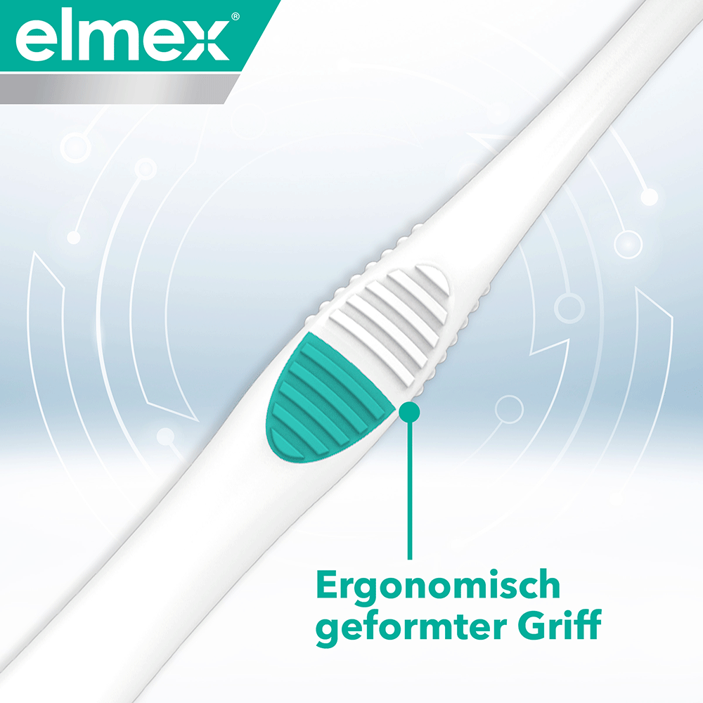 Bild: elmex Zahnbürste Expert Präzision Sensitive