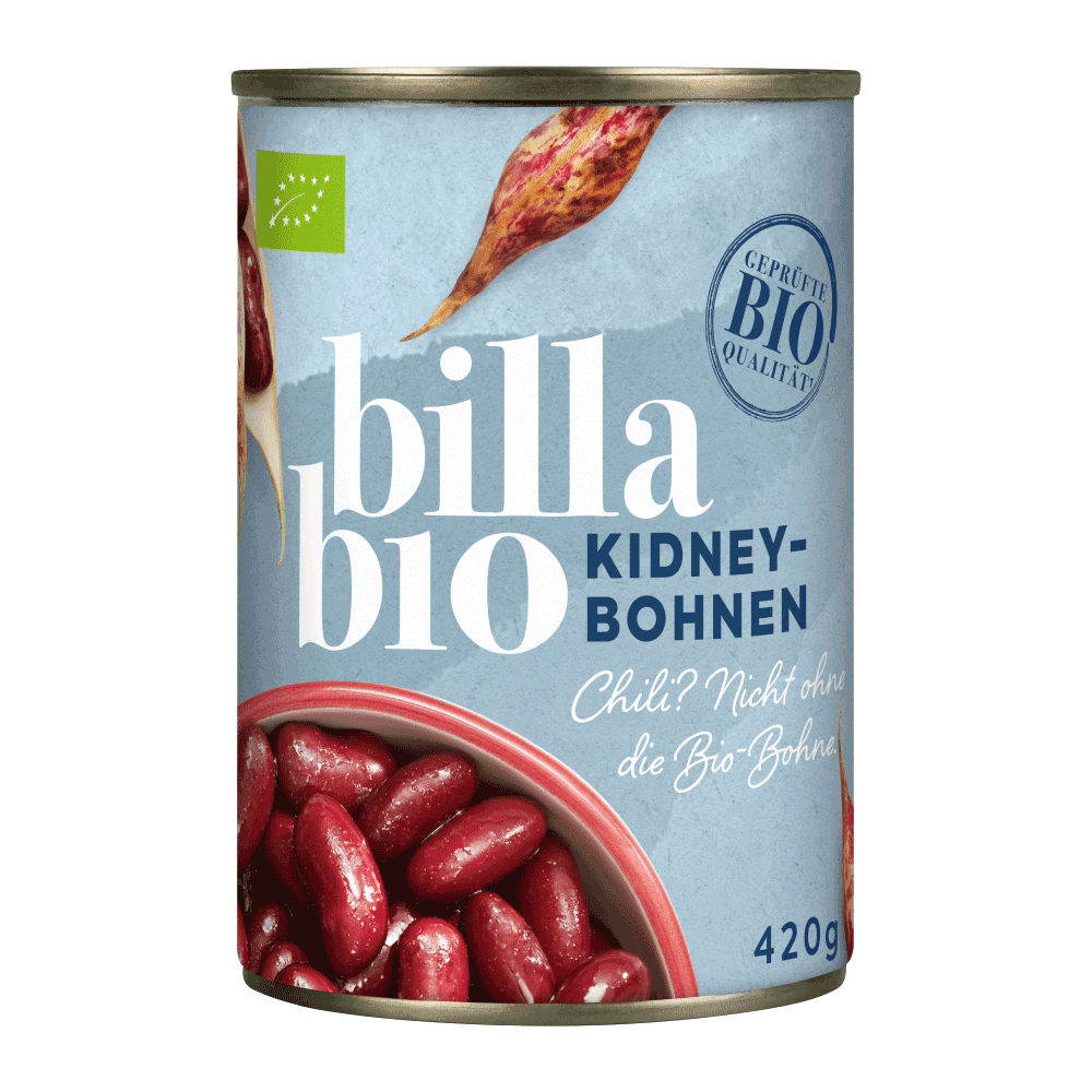 Bild: Billa Bio Kidney Bohnen