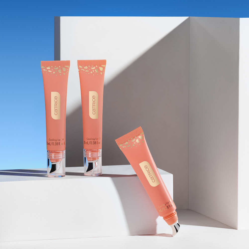 Bild: Catrice SUMMER OBSESSED Cooling Lip Oil They See Me Aperollin''