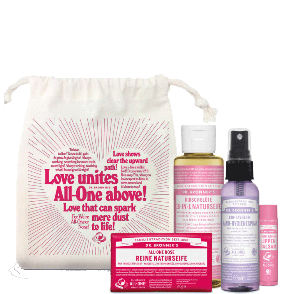 Bild: Dr. Bronner's Love Set Red