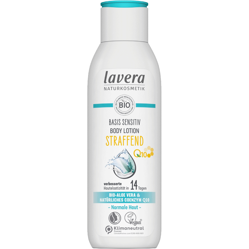 Bild: lavera Basis Sensitive Bodylotion straffend