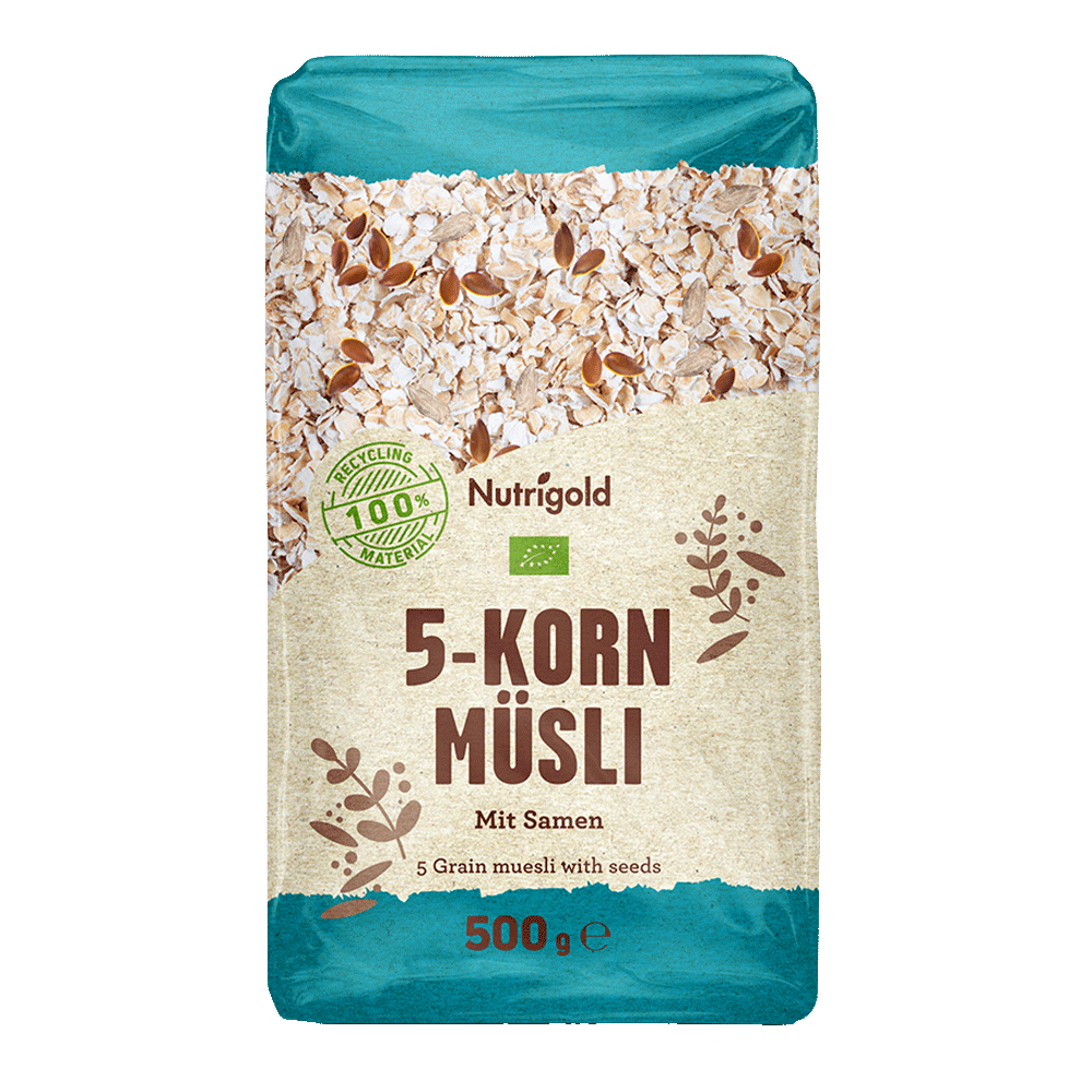 Bild: Nutrigold 5 Korn Müsli