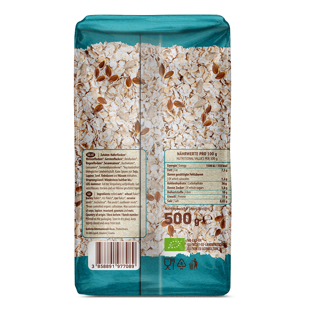 Bild: Nutrigold 5 Korn Müsli