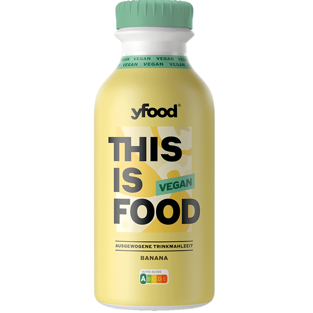 Bild: YFOOD Trinkmahlzeit Vegan Banana