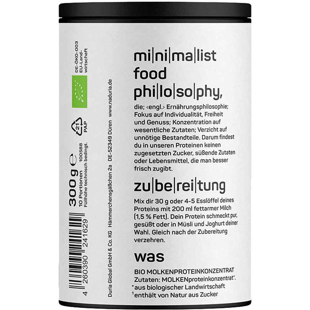 Bild: Naduria Protein Whey