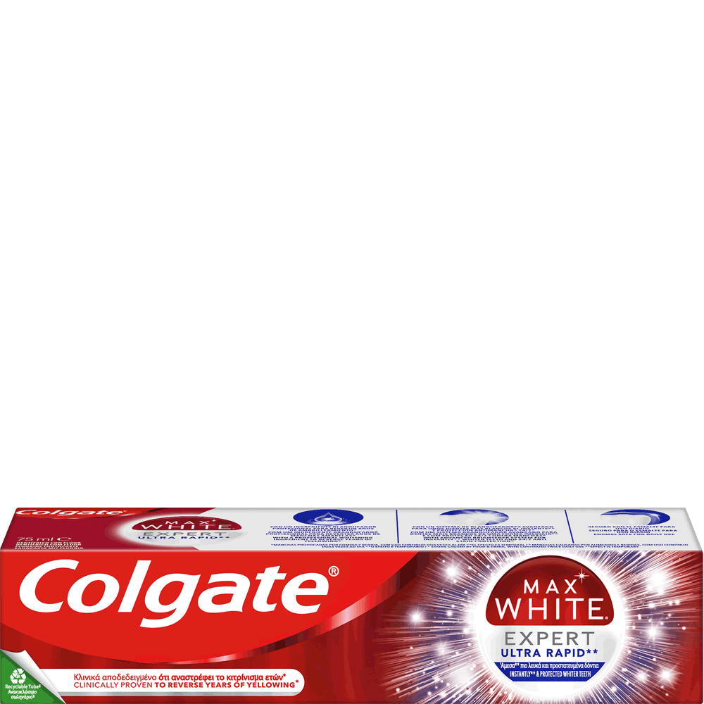 Bild: Colgate Max White Expert Ultra Rapid Zahncreme