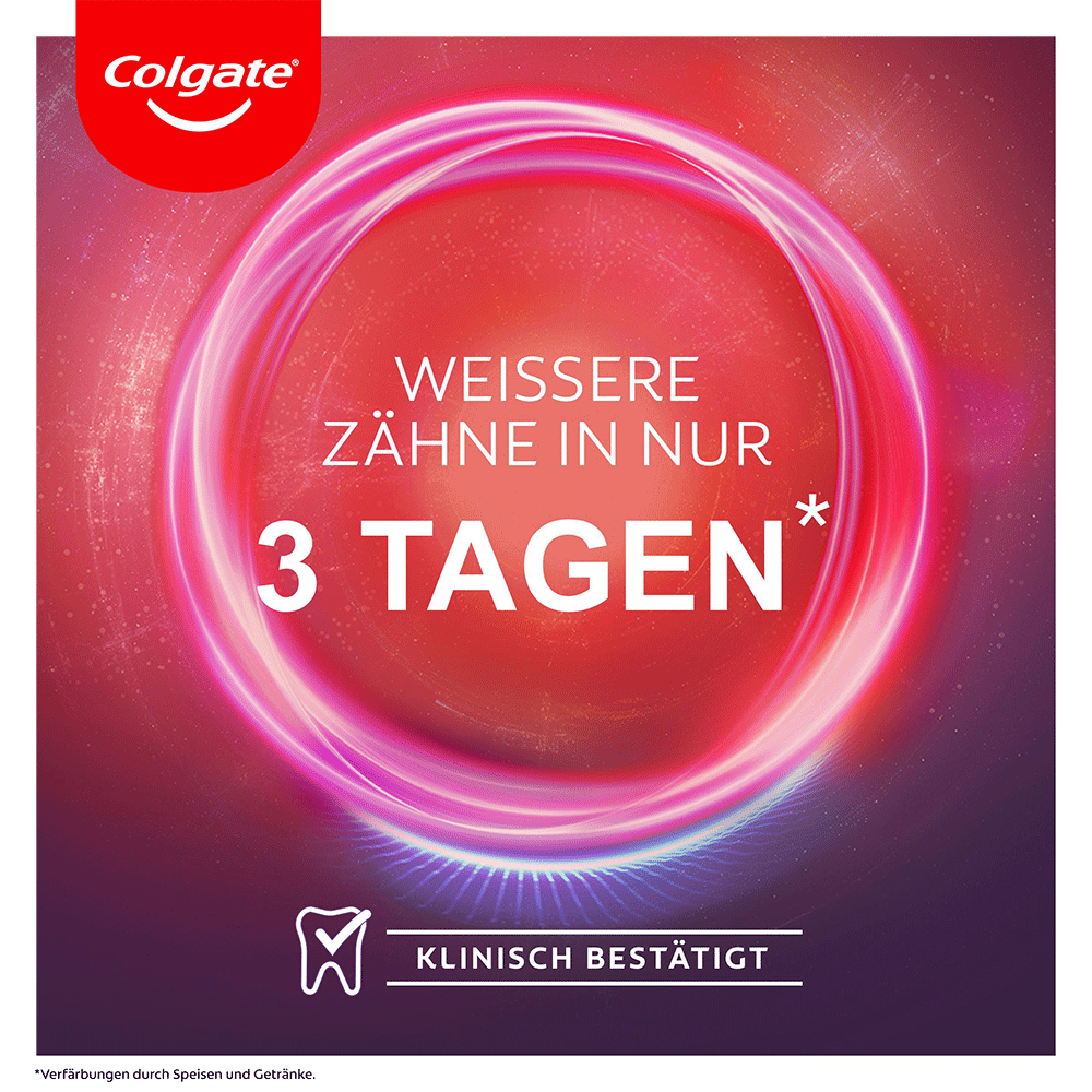 Bild: Colgate Zahncreme Max White Ultra Active Schaum