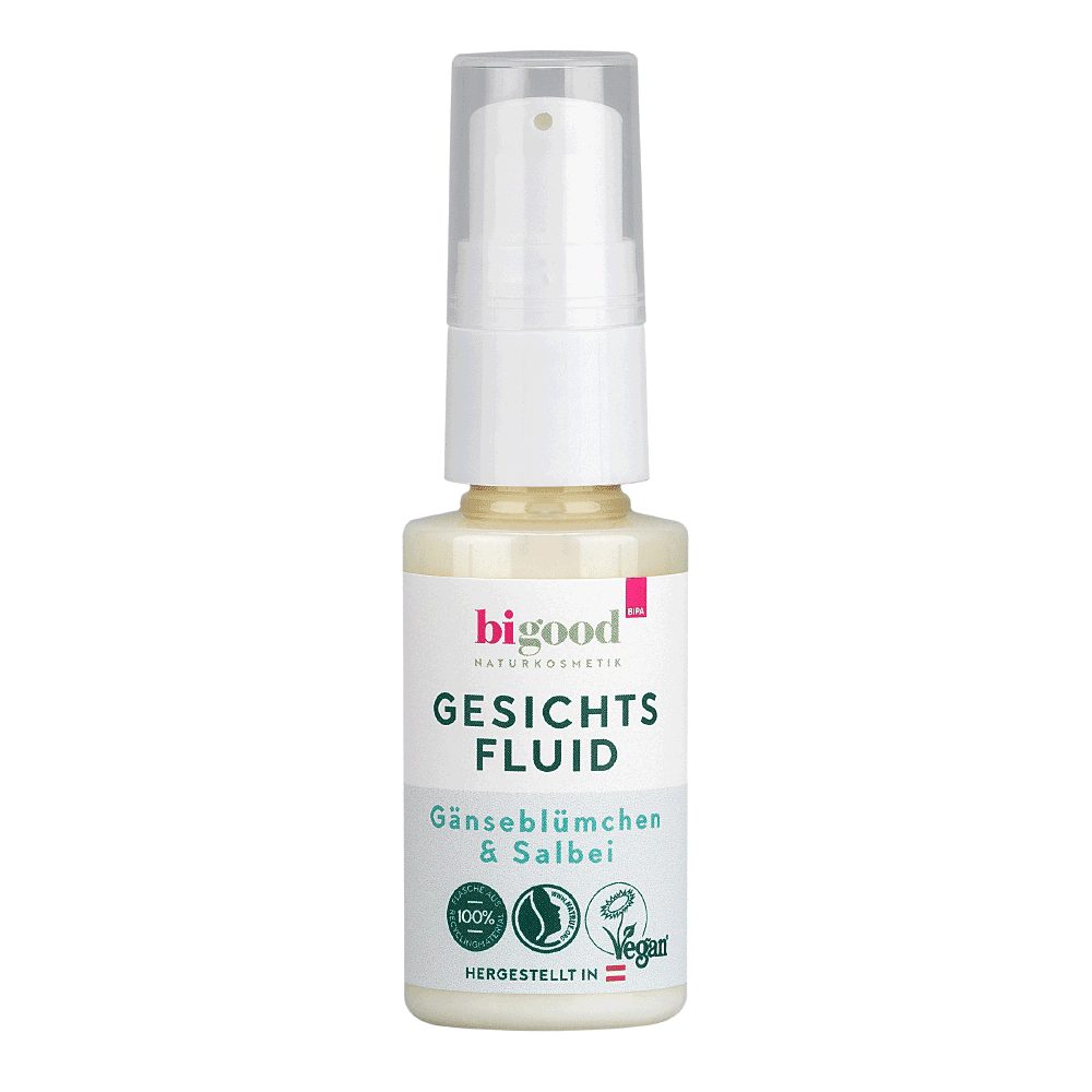 Bild: bi good Gesichtsfluid Gänseblümchen & Salbei