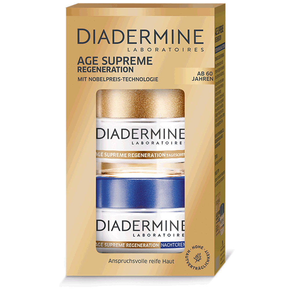 Bild: DIADERMINE Age Supreme Regeneration Pflege-Set