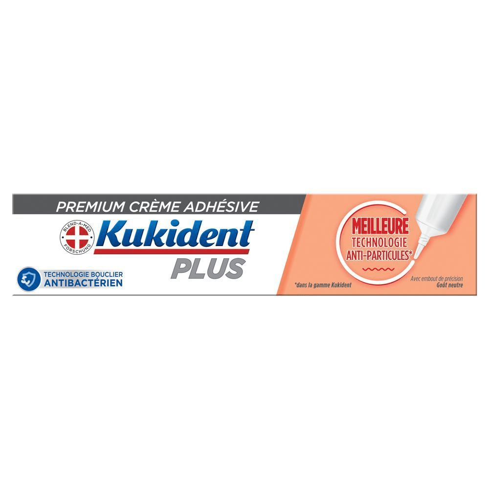Bild: Kukident Plus Beste Krümelschutz-Technologie Premium Haftcreme