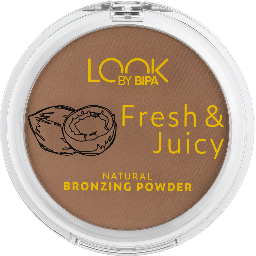 Bild: LOOK BY BIPA Fresh & Juicy Natural Bronzing Puder freshly tanned