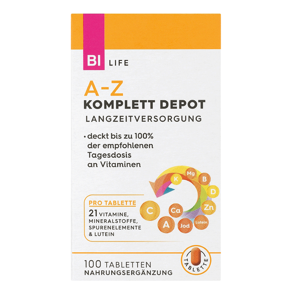 Bild: BI LIFE A-Z Komplett Tabletten