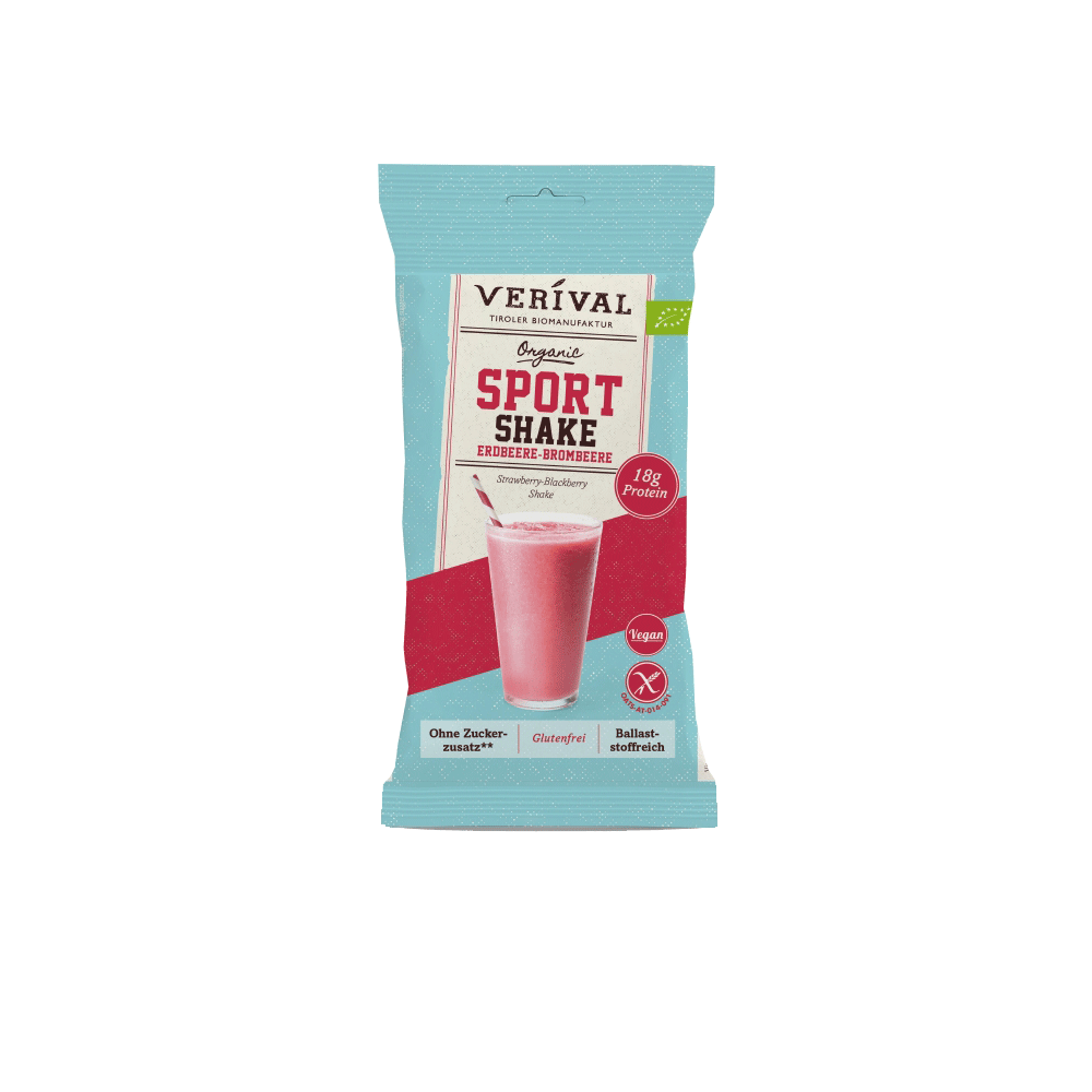 Bild: Verival Sport Shake Erdbeere Brombeere