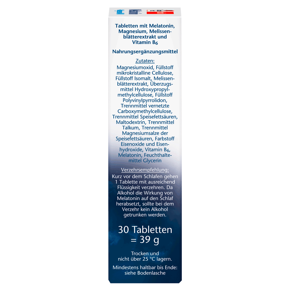 Bild: DOPPELHERZ Melatonin + Magnesium 400