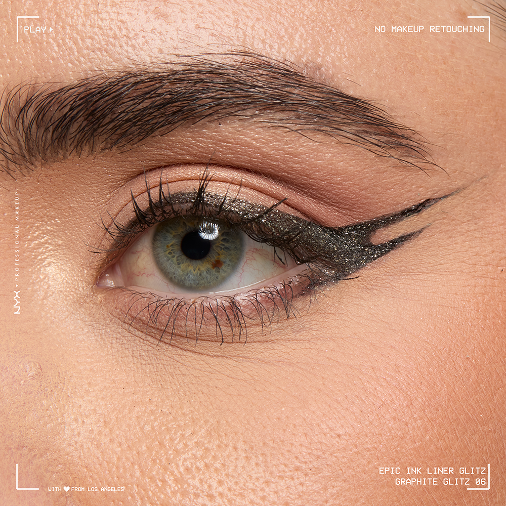 Bild: NYX Professional Make-up Epic Ink Liner Jeanz Glitz graphite glitz