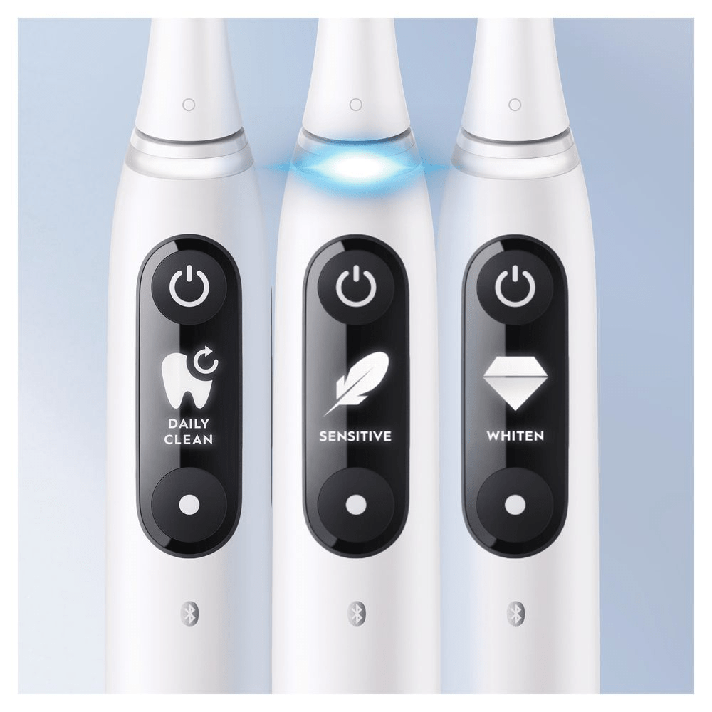 Bild: Oral-B iO 7 Duo Elektrische Zahnbürsten, White Alabaster