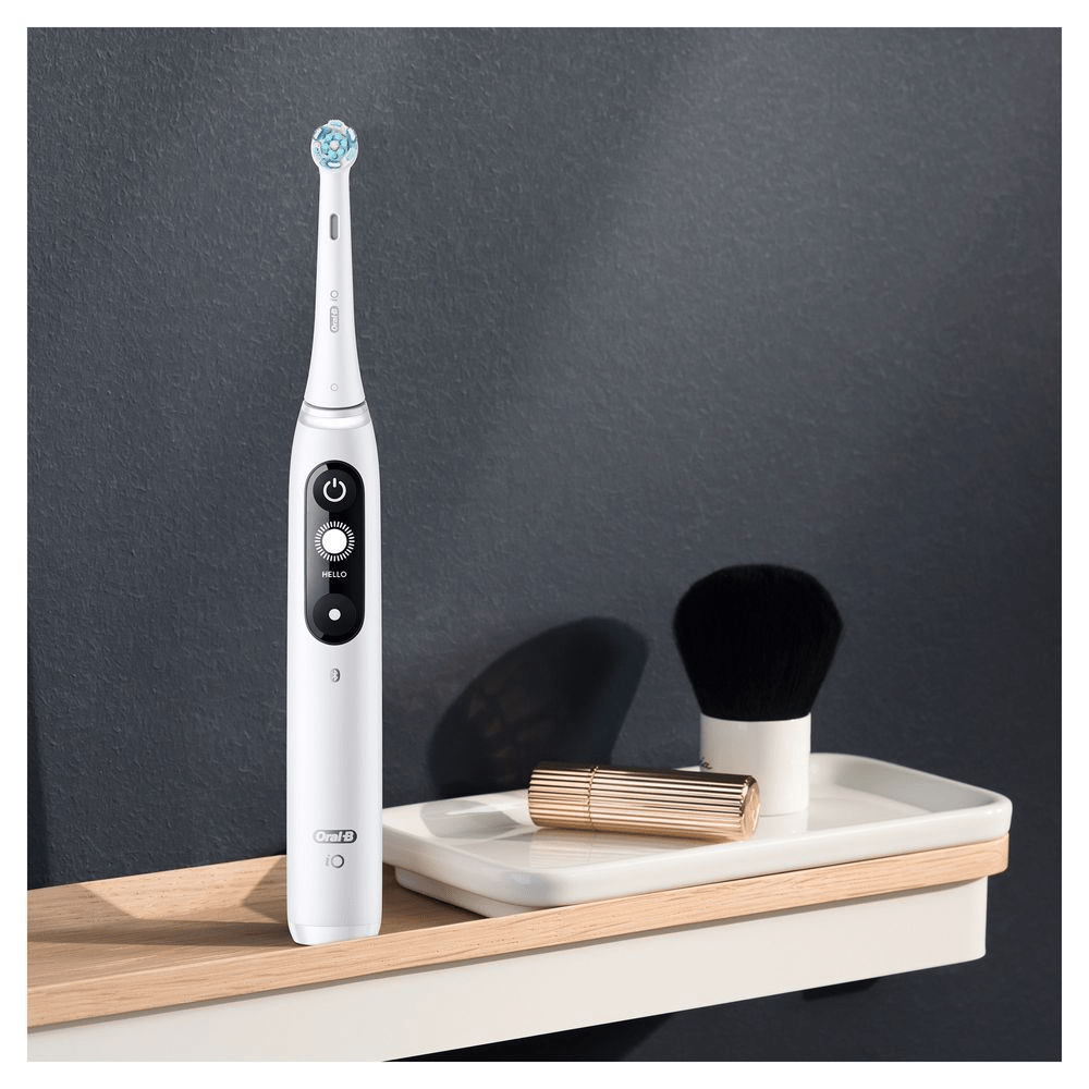 Bild: Oral-B iO 7 Duo Elektrische Zahnbürsten, White Alabaster