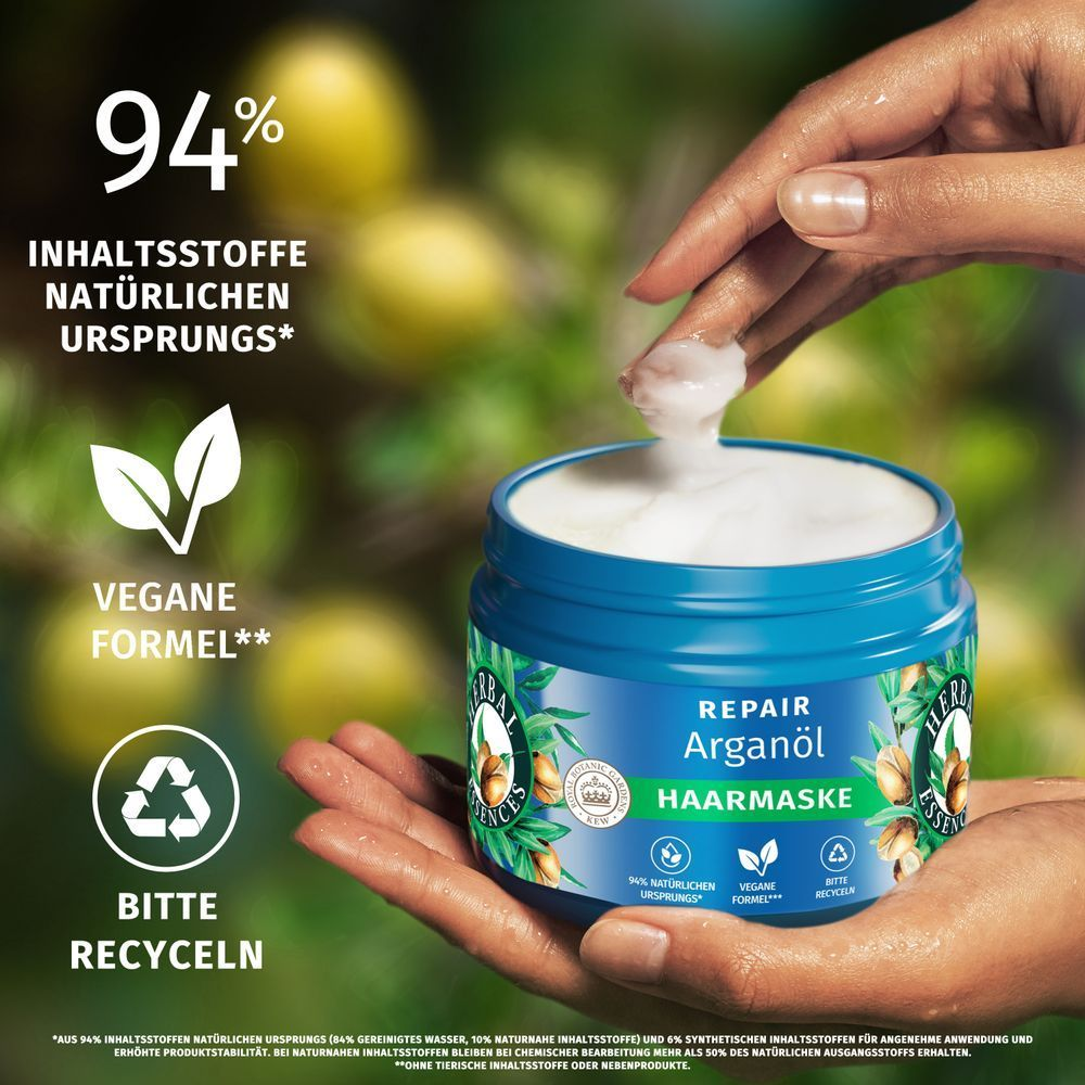 Bild: Herbal essences Repair Haarmaske mit Arganöl