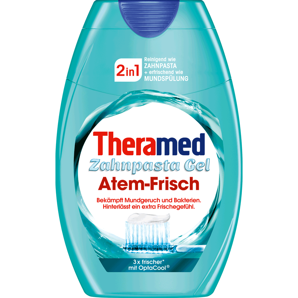 Bild: Theramed Zahnpasta Gel Atem-Frisch