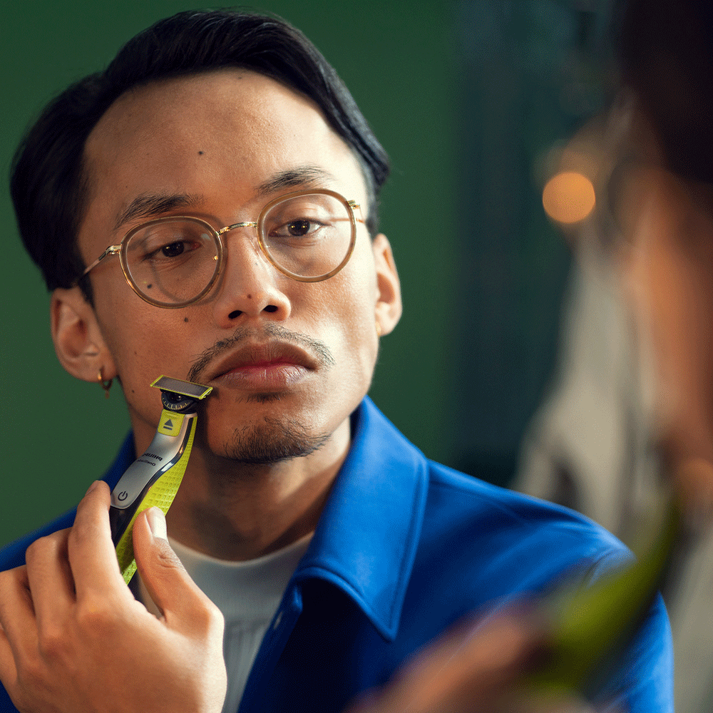 Bild: PHILIPS One Blade 360 Blade Elektrorasierer Gesicht + Körper 