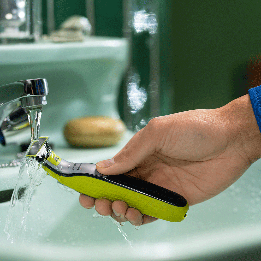 Bild: PHILIPS One Blade 360 Blade Elektrorasierer Gesicht + Körper 