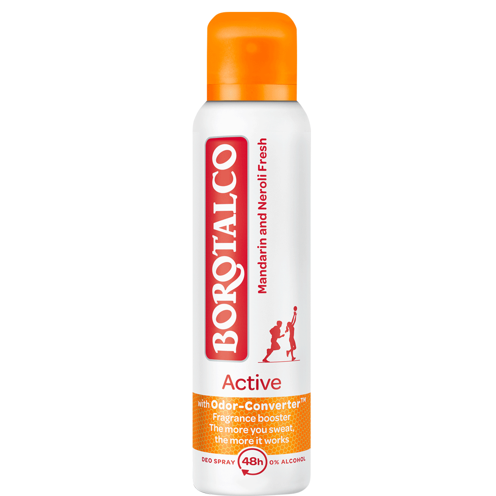 Bild: BOROTALCO Active Deospray Mandarin and Neroli Fresh
