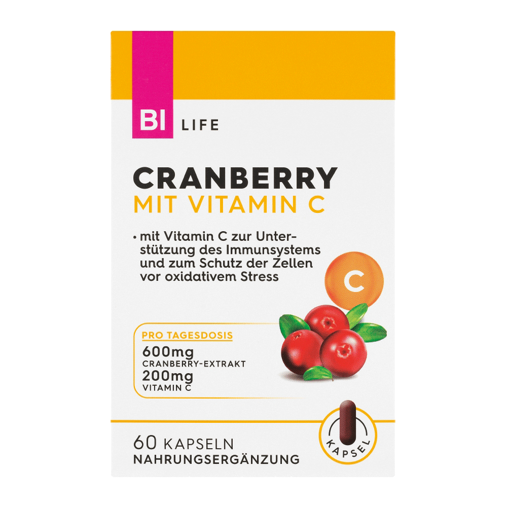 Bild: BI LIFE Cranberry mit Vitamin C