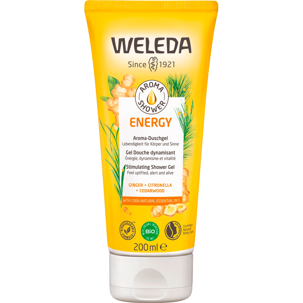 Bild: WELEDA Energy Aroma Duschgel
