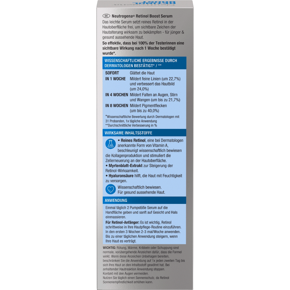 Bild: Neutrogena Anti-Age Serum Retinol Boost