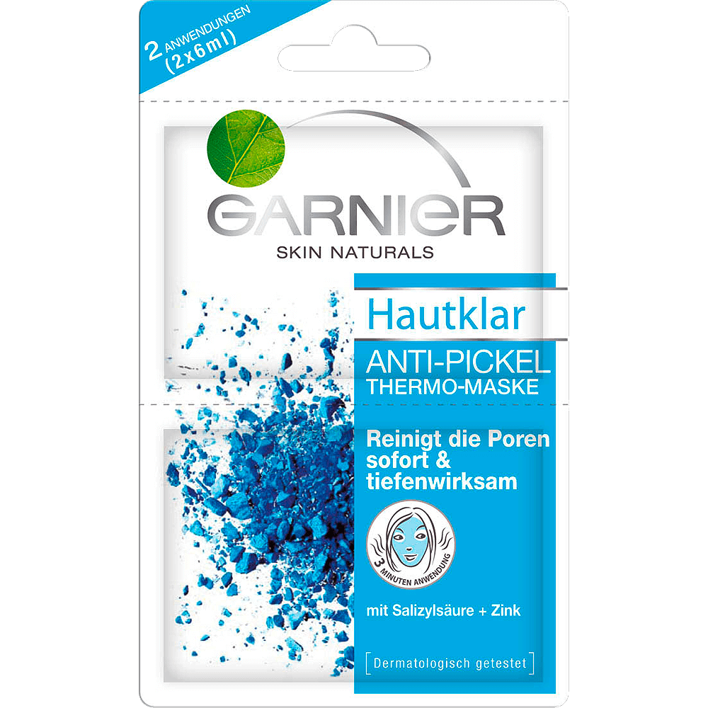 Bild: GARNIER SKIN NATURALS Hautklar Anti-Pickel Thermo-Maske