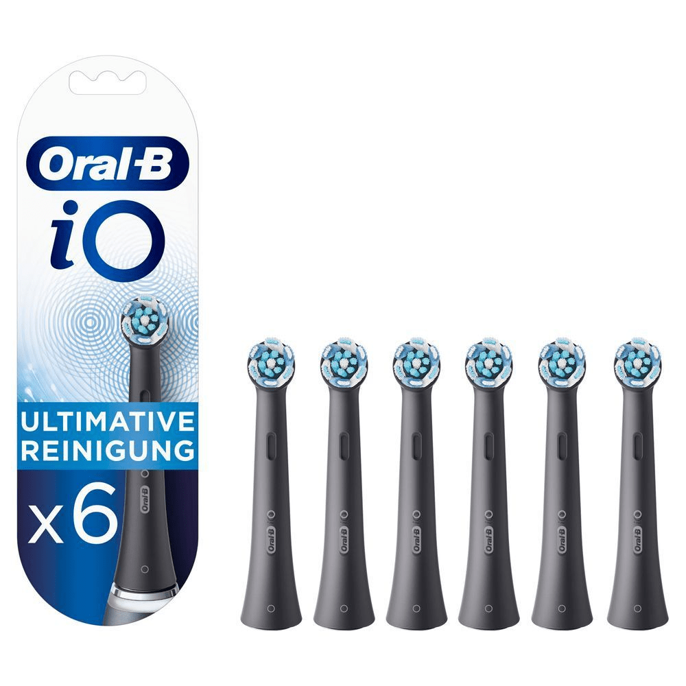 Bild: Oral-B Black Ultimative Reinigung Aufsteckbürsten, Schwarz