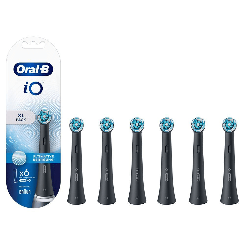 Bild: Oral-B Black Ultimative Reinigung Aufsteckbürsten, Schwarz