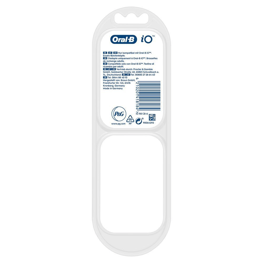 Bild: Oral-B Black Ultimative Reinigung Aufsteckbürsten, Schwarz