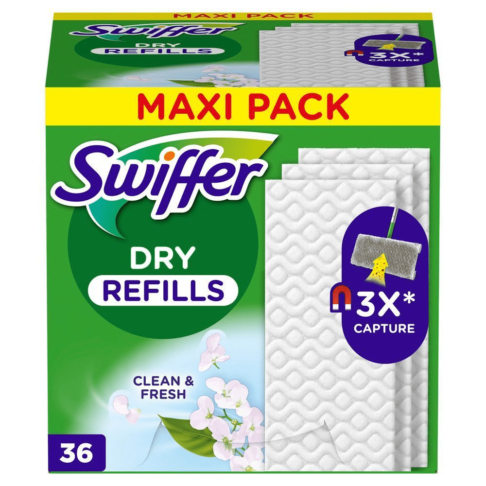 Bild: Swiffer Bodenwischer Boden Staubtücher Nachfüllpack