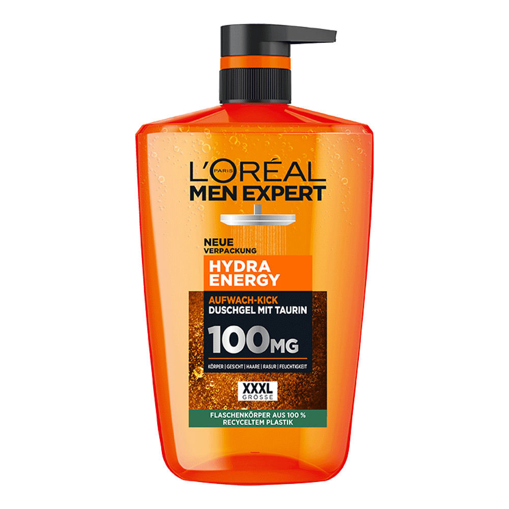 Bild: L'ORÉAL PARIS MEN EXPERT Hydra Energy Aufwach-Kick Duschgel
