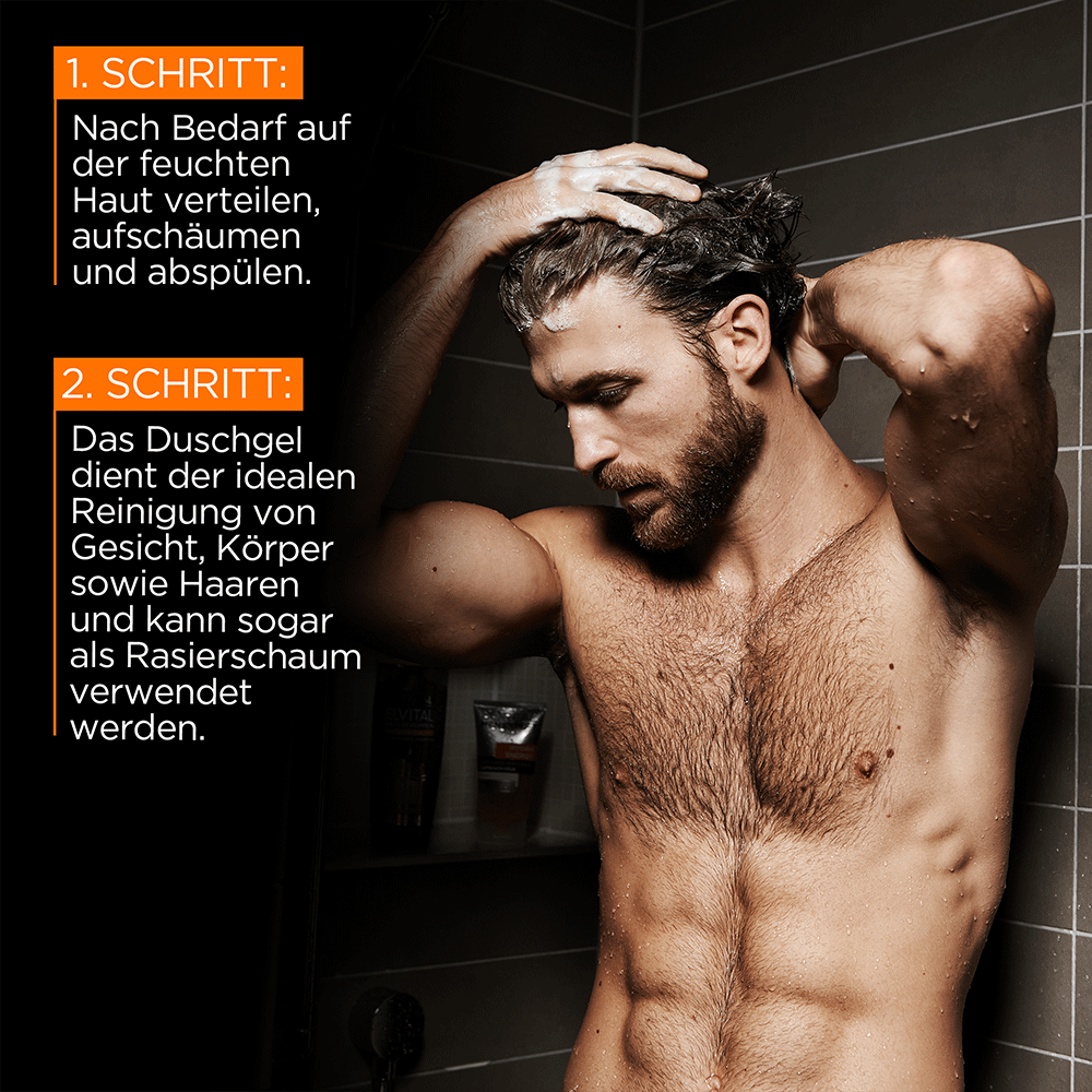 Bild: L'ORÉAL PARIS MEN EXPERT Hydra Energy Aufwach-Kick Duschgel