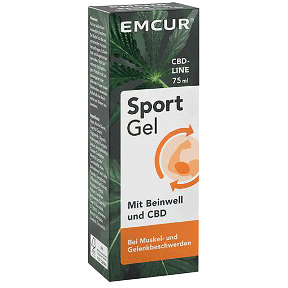 Bild: Emcur Sport-Gel mit Beinwell und CBD