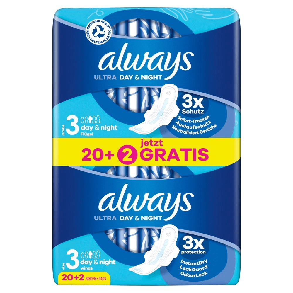 Bild: always Ultra Damenbinden Day & Night