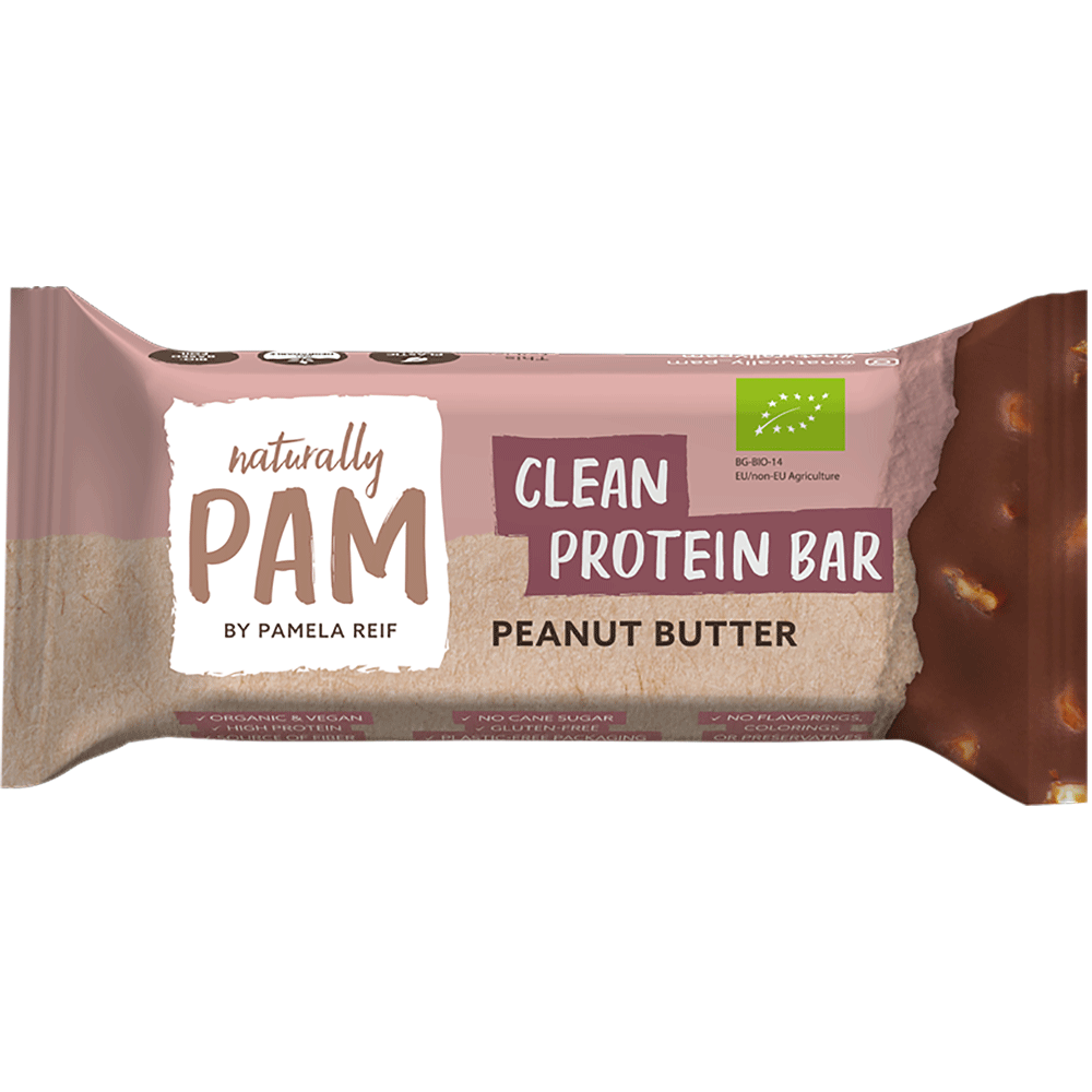 Bild: Naturally PAM by Pamela Reif Protein Bar Peanut Butter