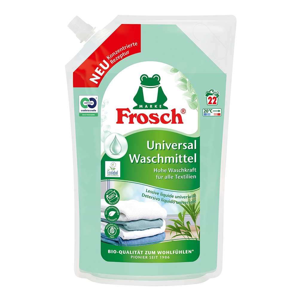 Bild: Frosch Universal Waschmittel