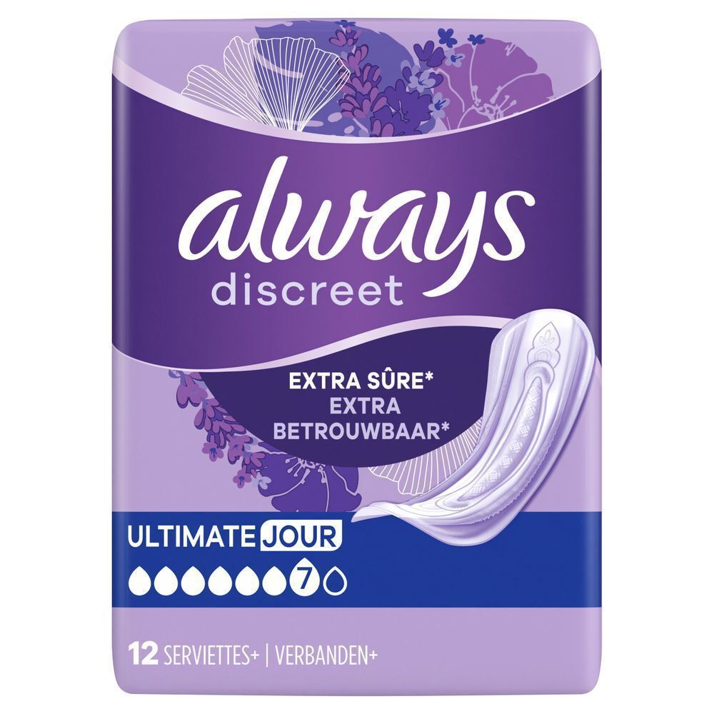 Bild: always Discreet Inkontinenzeinlagen Ultimate Tag 